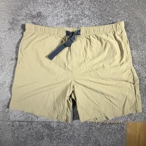 Columbia Shorts Mens XL Belted Lined Nylon Hiking Summer Pockets Zip